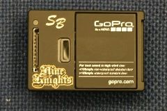 Lasergravur Kunststoff GoPro