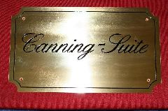 Frsgravur Messing Schild