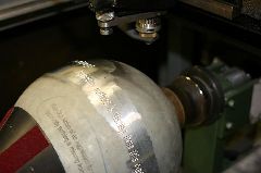 Frsgravur Aluminium Kugel