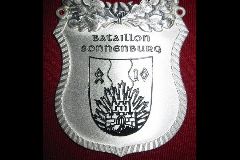 Frsgravur Messing Schtzenkettenschild