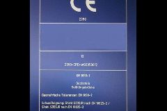 Lasergravur Eloxal Typenschild